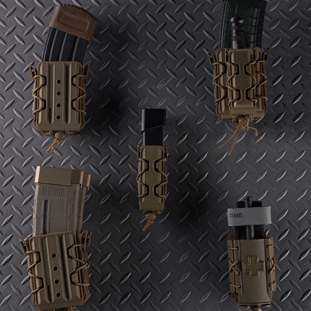 WOSPORT ALL TERRAIN PISTOL MAG POUCH [WST-MG-90]