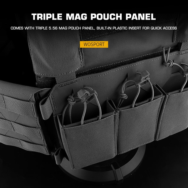 WOSPORT THORAX TACTICAL PLATE CARRIER [WST-VE-84]