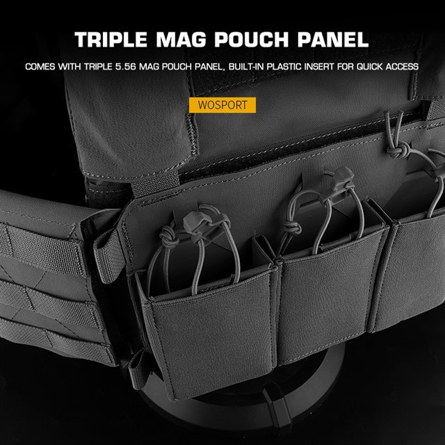 WOSPORT THORAX TACTICAL PLATE CARRIER [WST-VE-84]