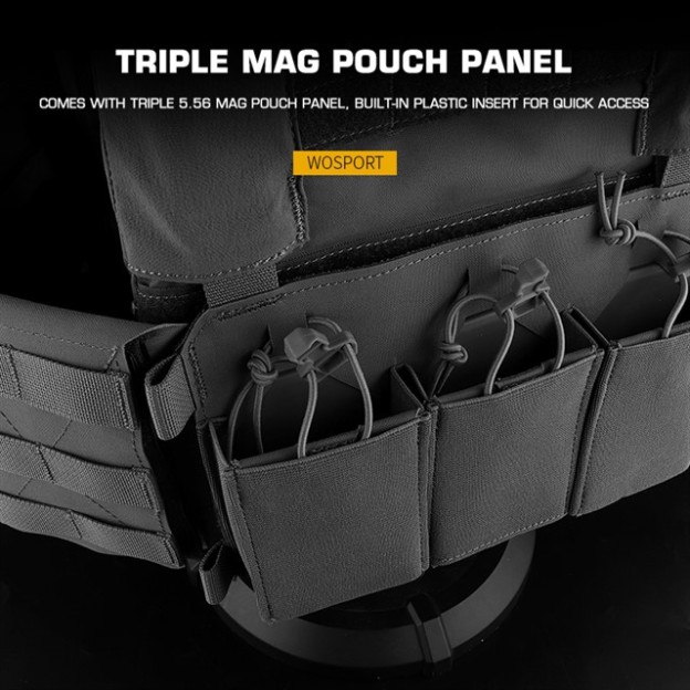 WOSPORT THORAX TACTICAL PLATE CARRIER [WST-VE-84]