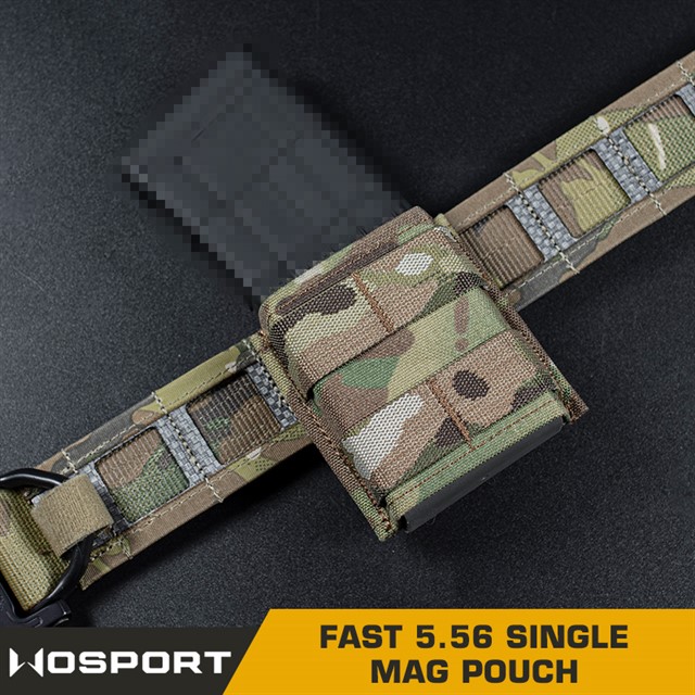 WOSPORT FAST 5.56 SINGLE MAG POUCH (SHORT) [WST-MG-F-08]