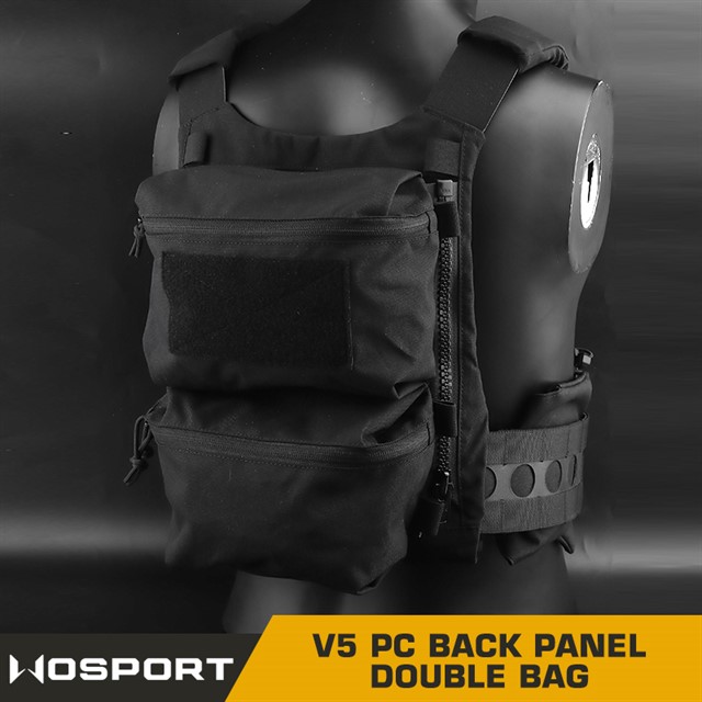 WOSPORT V5 PC BACK PANEL DOUBLE BAG [WST-VE-75-ACC-06]