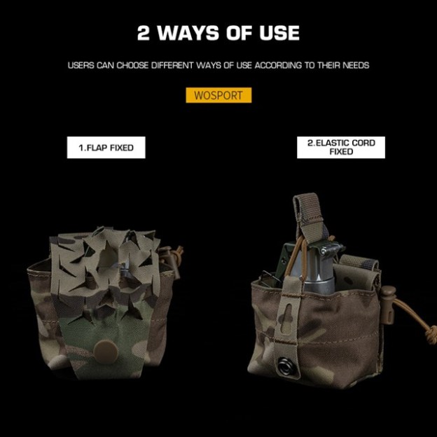 WOSPORT SPUD MULTIFUNCTIONAL POUCH [WST-GP-08]