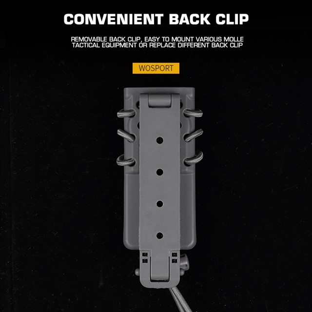 WOSPORT URBAN ASSAULT EXTENDED MAG POUCH [WST-MG-60]