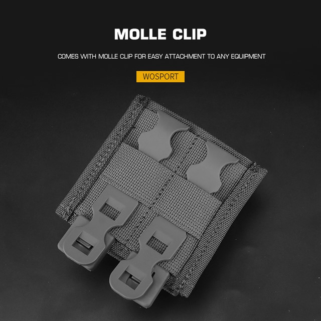 WOSPORT FAST 5.56 SINGLE MAG POUCH (SHORT) [WST-MG-F-08]