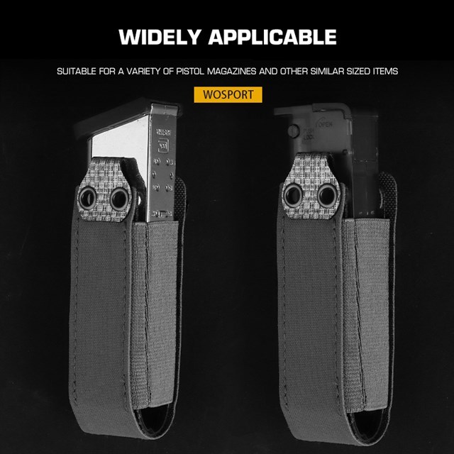WOSPORT ELASTIC SOFT POUCH（9MM) [WST-MG-129]