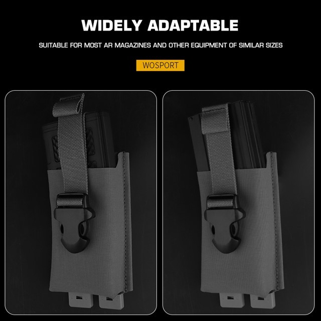 WOSPORT 5.56 WEBBING SINGLE MAG POUCH [WST-MG-118]