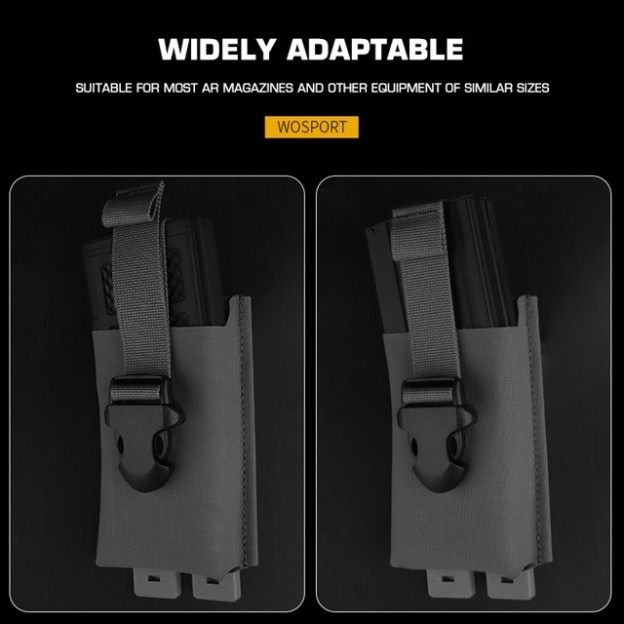 WOSPORT 5.56 WEBBING SINGLE MAG POUCH [WST-MG-118]
