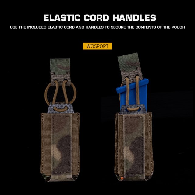 WOSPORT WG MULTIFUNCTION 9MM SINGLE MAG POUCH [WST-MG-127]