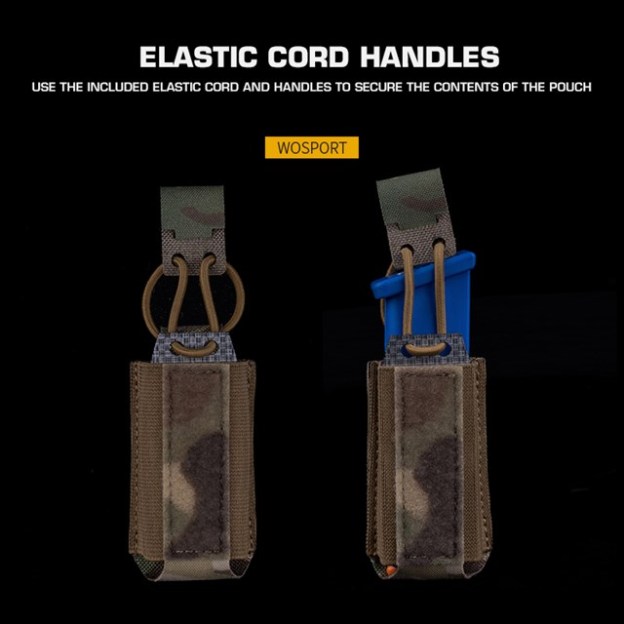WOSPORT WG MULTIFUNCTION 9MM SINGLE MAG POUCH [WST-MG-127]