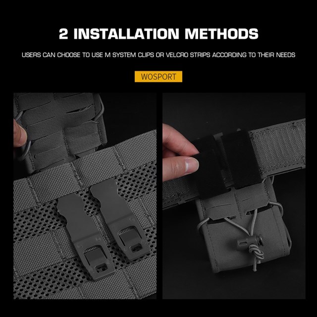 WOSPORT TIGER MAG POUCH V2 SET [WST-MG-134]