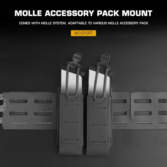 WOSPORT WRC LIGHTWEIGHT COMBINATION BELT [WST-BA-33]