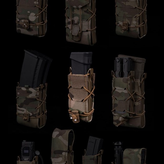 WOSPORT TIGER 9MM MAG POUCH V2 [WST-MG-130]