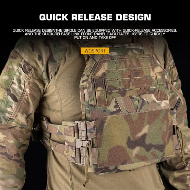 WOSPORT KZ TACTICAL PLATE CARRIER [WST-VE-98]