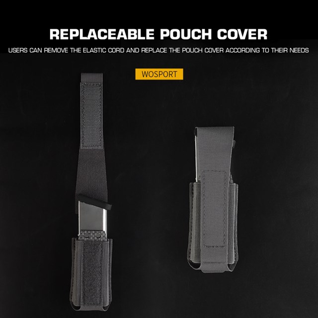 WOSPORT WG MULTIFUNCTION 9MM SINGLE MAG POUCH [WST-MG-127]