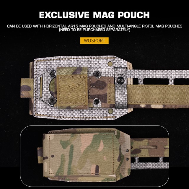 WOSPORT LIGHTWEIGHT TACTICAL BELT [WST-BA-32]