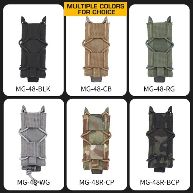 WOSPORT TIGER TYPE 9MM MAGAZINE POUCH [WST-MG-48]