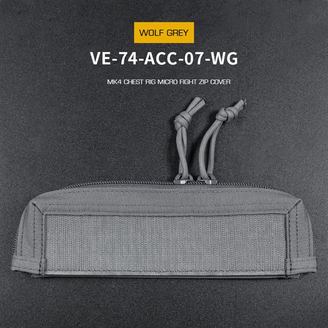 WOSPORT MK4 CHEST RIG MICRO FIGHT ZIP COVER [WST-VE-74-ACC-07]