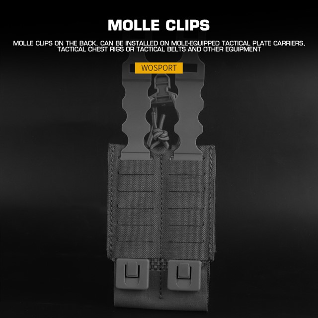 WOSPORT ELASTIC RIFLE MAG POUCH [WST-MG-122]