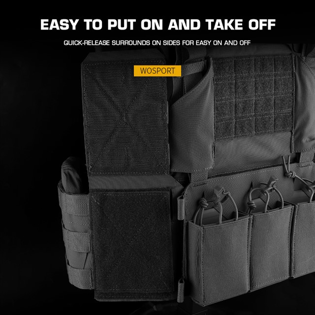 WOSPORT THORAX TACTICAL PLATE CARRIER [WST-VE-84]