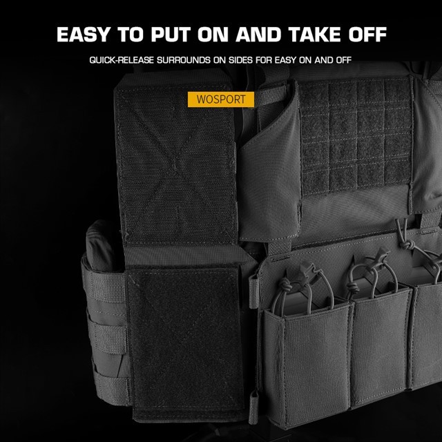 WOSPORT THORAX TACTICAL PLATE CARRIER [WST-VE-84]