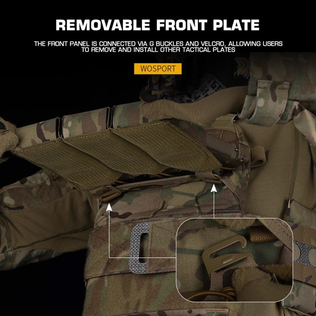 WOSPORT V5 PC TACTICAL VEST [WST-VE-75]