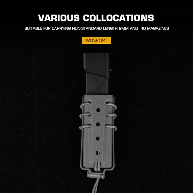 WOSPORT URBAN ASSAULT EXTENDED MAG POUCH [WST-MG-60]