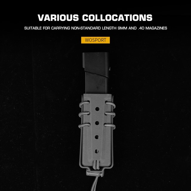 WOSPORT URBAN ASSAULT EXTENDED MAG POUCH [WST-MG-60]