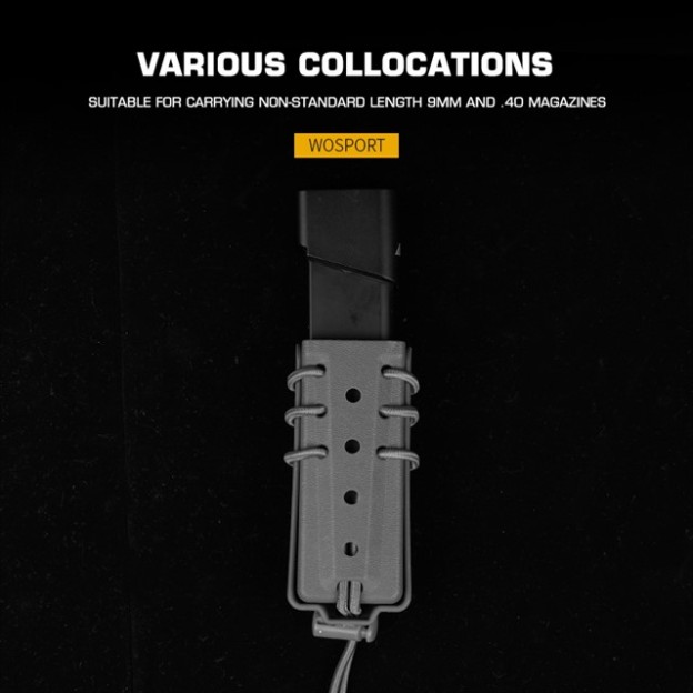 WOSPORT URBAN ASSAULT EXTENDED MAG POUCH [WST-MG-60]