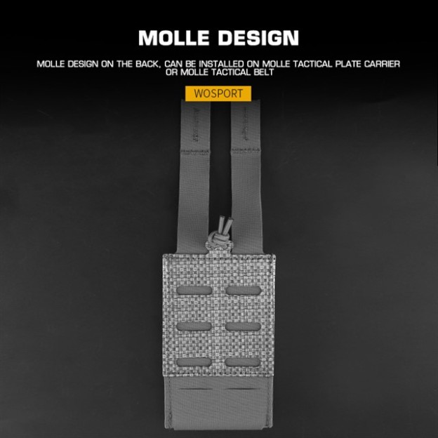 WOSPORT SINGLE AR MAG POUCH [WST-MG-71]