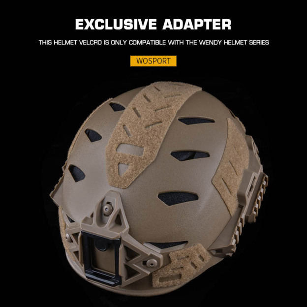 WORSPORT TEAM WENDY HELMET LIGHTWEIGHT VELCRO[HL-102-ACC-06]