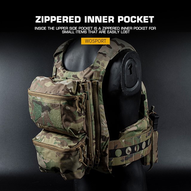 WOSPORT V5 PC BACK PANEL DOUBLE BAG [WST-VE-75-ACC-06]