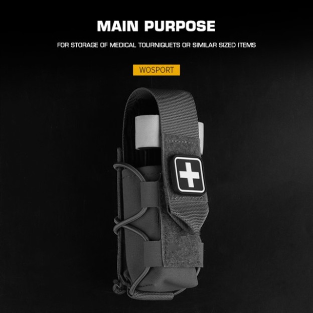 WOSPORT UNIVERSAL TOURNIQUET POUCH [WST-BP-137]