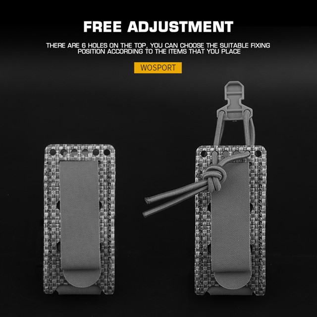 WOSPORT ELASTIC PISTOL SINGLE MAG POUCH [WST-MG-69]