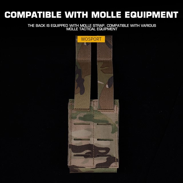 WOSPORT OPEN TYPE SINGLE RIFLE MAG POUCH [WST-MG-73]