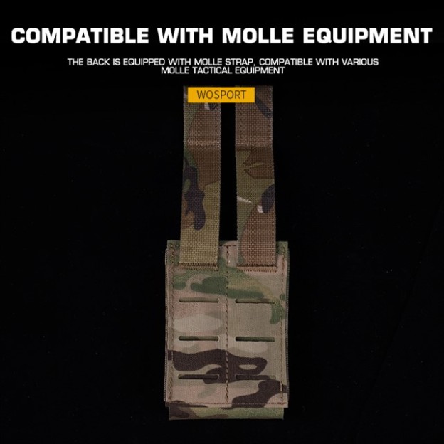 WOSPORT OPEN TYPE SINGLE RIFLE MAG POUCH [WST-MG-73]