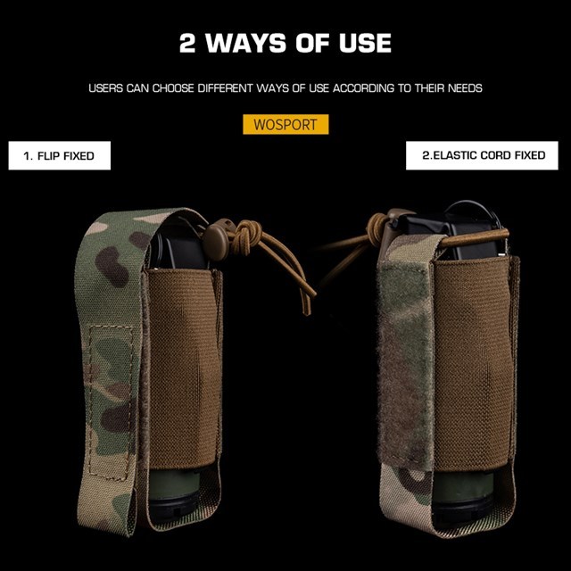 WOSPORT WG MULTI-PURPOSE SHOCK GRENADE POUCH [WST-GP-09]
