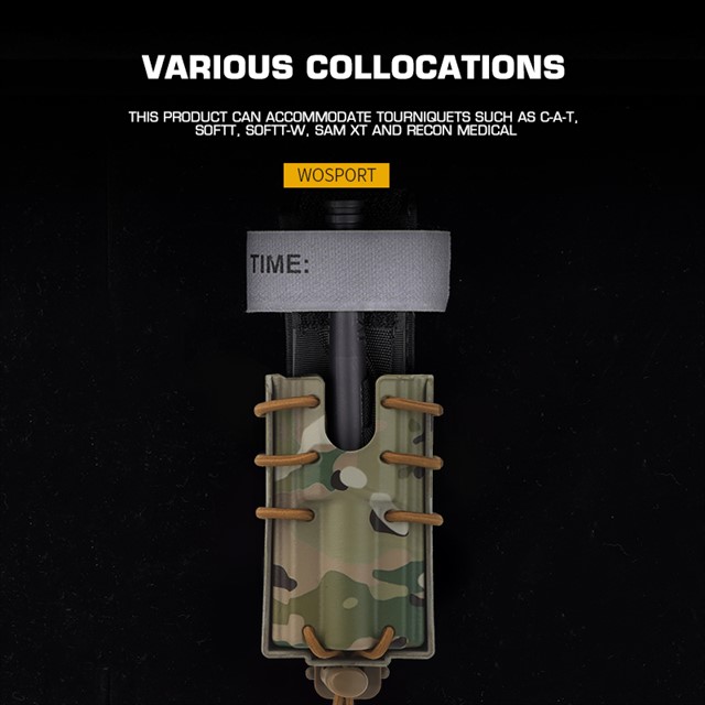 WOSPORT URBAN ASSAULT TOURNIQUET POUCH [WST-MG-61]