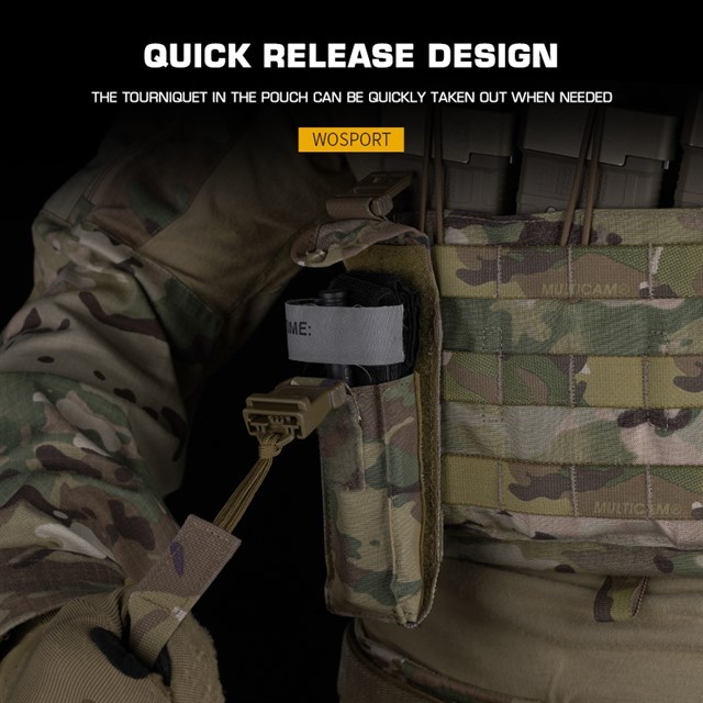 WOSPORT QUICK TOURNIQUET POUCH [WST-BP-133]