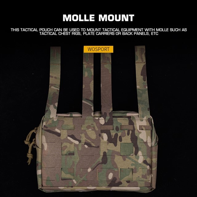 WOSPORT MULTIFUNCTIONAL UNIVERSAL TACTICAL POUCH (6X9INCH) [WST-BP-140]