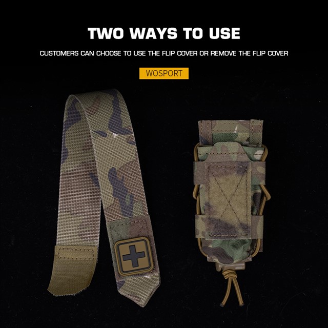 WOSPORT UNIVERSAL TOURNIQUET POUCH [WST-BP-137]
