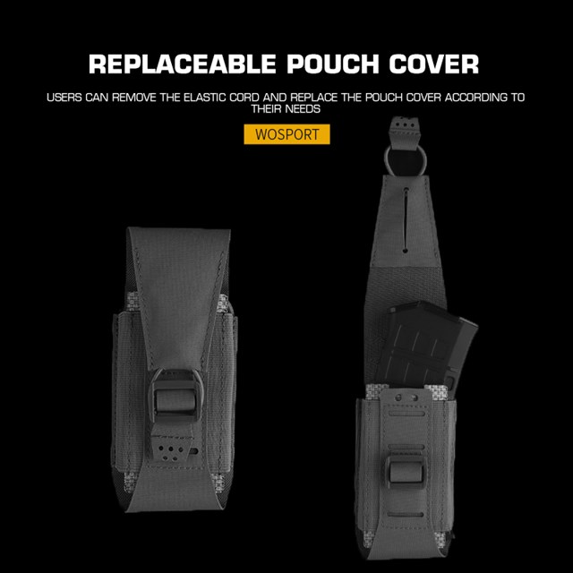 WOSPORT WG MULTIFUNCTION 5.56 SINGLE MAG POUCH [WST-MG-128]