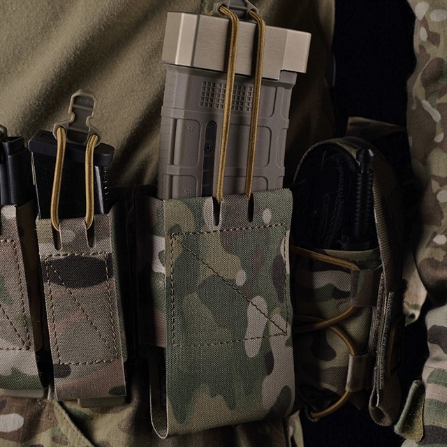 WOSPORT ELASTIC RIFLE MAG POUCH [WST-MG-122]