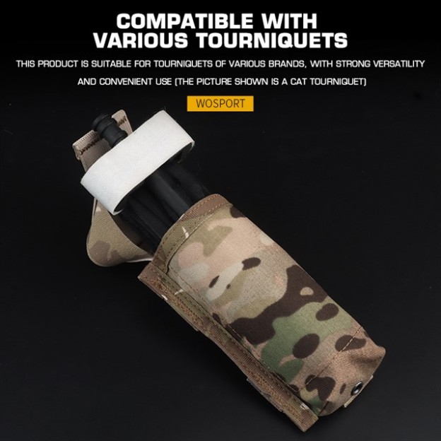 WOSPORT UNIVERSAL TOURNIQUET POUCH [WST-BP-123]