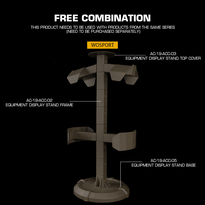 WOSPORT EQUIPMENT DISPLAY STAND ACCESSORY(SHOULDER WAIST) [WST-AC-19-ACC-04]