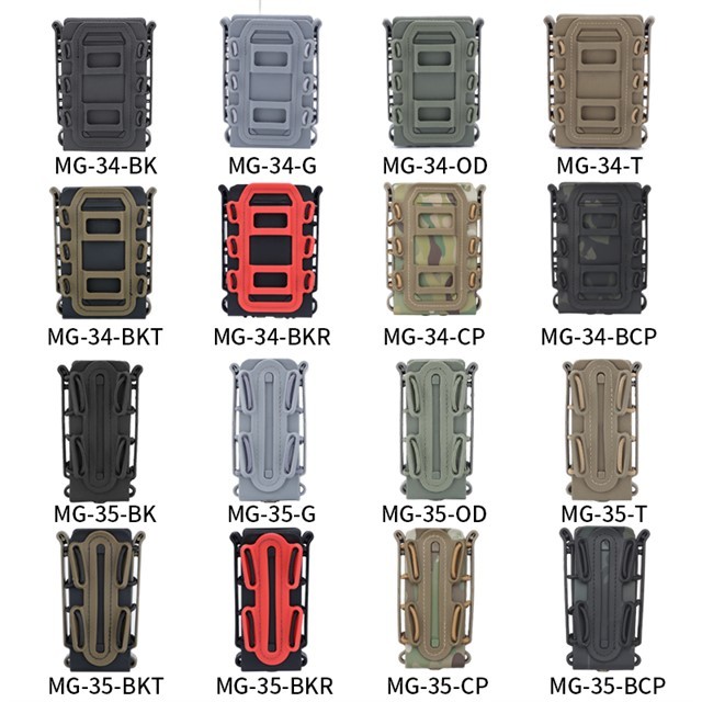 WOSPORT SCORPLON STYLE SOFT SHELL MAGAZINE POUCH（FOR 5.56/7.62） [WST-MG-34]