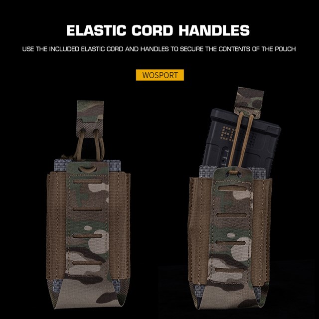 WOSPORT WG MULTIFUNCTION 5.56 SINGLE MAG POUCH [WST-MG-128]