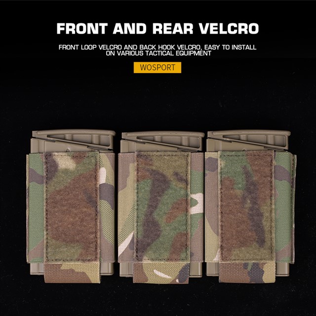 WOSPORT TRIPLE 7.62 MAGAZINE POUCH (BUILT-IN) [WST-VE-75-ACC-15]