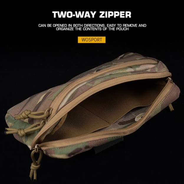 WOSPORT LIGHTWEIGHT LATERAL GP POUCH [WST-BP-118]