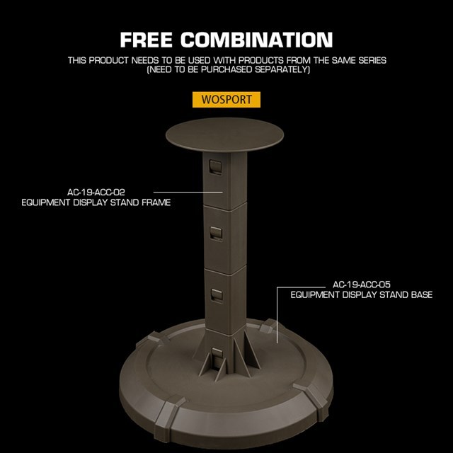 WOSPORT EQUIPMENT DISPLAY STAND TOP COVER [WST-AC-19-ACC-03]